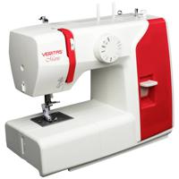 Veritas Naaimachine met vrije arm Marie Wit, Rood