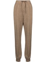 Ralph Lauren Collection pantalon de jogging Arsenia en tweed - Marron