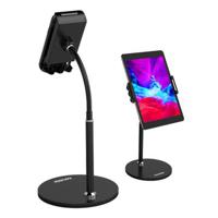 KAKUSIGA KSC-463 Jingtai-serie Telefoon Tablethouder 360-graden rotatie Metaal Ijzer ABS Desktop Stand - thumbnail