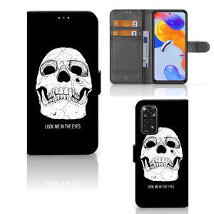 Telefoonhoesje met Naam Xiaomi Redmi Note 11 Pro 5G/4G Skull Eyes