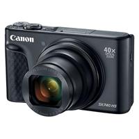 Canon PowerShot SX740 HS Lite Digitale camera (20,3 MP, 40x optische zoom, inklapbaar 3inch scherm, DIGIC 8, EVF, 4K, ultra-hd, wifi, bluetooth, automatische sluitertijd, diafragmavoorkeuze), Zwart