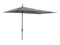 Madison Assymetric sideway parasol 360 x 220 cm polyester Grey