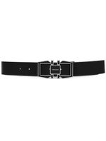 Ferragamo ceinture réversible en cuir à boucle Gancini - Bleu