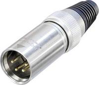 Neutrik NC4MXHD XLR-Steckverbinder Stecker, gerade Polzahl: 4 silver 1 pc(s)