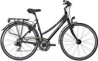 Lombardo Taranto 400 28 Inch 43 cm Dames 7V V-Brakes Antraciet - thumbnail