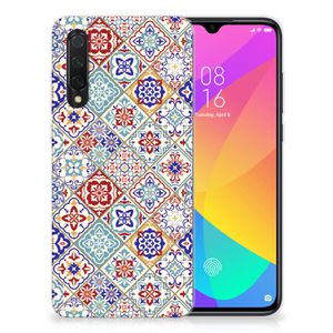 Xiaomi Mi 9 Lite TPU Siliconen Hoesje Tiles Color