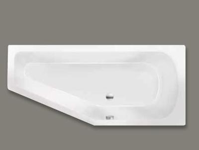 Xenz Lagoon Compact badkuip links 160x75x40cm pergamon Xenz Lagoon Compact badkuip links 160x75x40cm pergamon