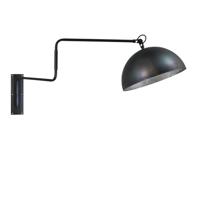 Masterlight Zwarte wandleeslamp Industria Silver 3198-30-37