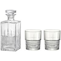 Bormioli Whisky set - karaf met 6 glazen - Novecento serie