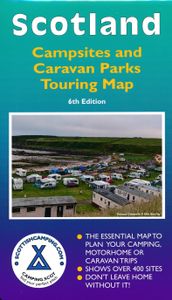 Camperkaart - Campinggids Scotland Campsites and Caravan Parks - Touri