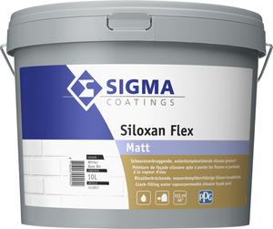 sigma siloxan flex matt donkere kleur 10 ltr