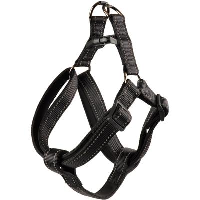 Hondentuig Ultar Zwart 60 - 90 cm x 25 mm Flamingo Zwart