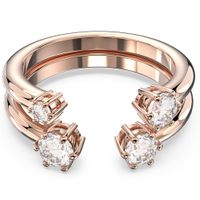 Swarovski 5640973 Ring Constella Cocktail rosekleurig-wit