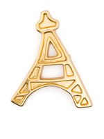 Saint Laurent Pre-Owned broche Iconic Tour Eiffel (années 1980) - Or