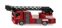 SIKU Super - MAN brandweer ladderwagen modelvoertuig Schaal 1:50