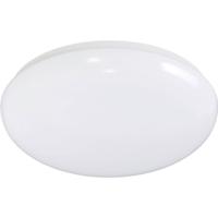 LED Plafondlamp - Aigi Monilo - Opbouw Rond - 18W - Aanpasbare Kleur - Mat Wit - Aluminium