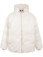 Bally hooded zip-up jacket - Blanc