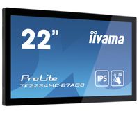 Iiyama ProLite TF2234MC-B7AGB LED-monitor Energielabel F (A - G) 55.9 cm (22 inch) 1920 x 1080 Pixel 16:9 8 ms DisplayPort, VGA, HDMI, USB IPS LED - thumbnail