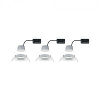 Paulmann 93485 Nova Inbouwlamp Set van 3 stuks LED LED 18 W Wit (mat) - thumbnail