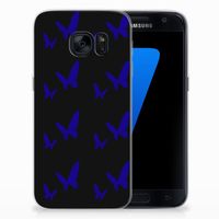 Samsung Galaxy S7 TPU bumper Vlinder Patroon - thumbnail