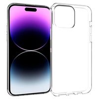 iPhone 15 Anti-Slip TPU Hoesje - Doorzichtig - thumbnail