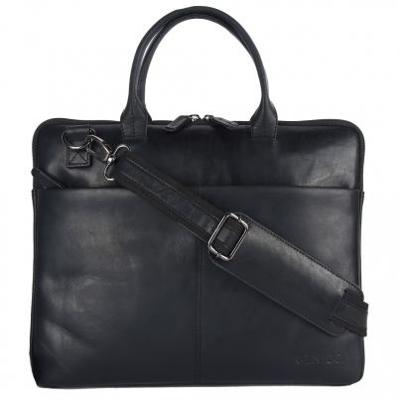 Genicci Xander 13 inch laptoptas Zwart