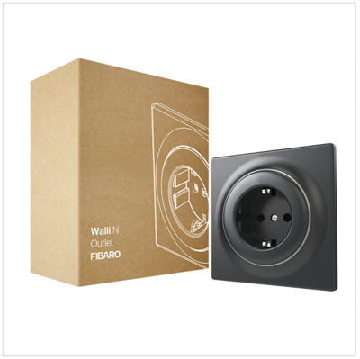 Walli N Outlet Antraciet - Type F (NL) Walli N Outlet Antraciet - Type F (NL)