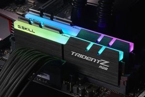 G.Skill 16 GB DDR4-3000 Kit werkgeheugen F4-3000C16D-16GTZR, Trident Z RGB, XMP