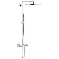 GROHE Rainshower Cosmopolitan Regendoucheset Opbouw - hoofddouche Ø40cm - handdouche sena - thermostatisch - chroom 27174001 - thumbnail