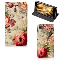 Smart Cover voor iPhone 7 | 8 | SE (2020) | SE (2022) Bloemen