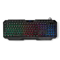 Bedraad Gaming Toetsenbord / USB Type-A/ Membrane Toetsen / LED /