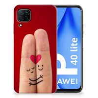 Huawei P40 Lite Silicone Back Cover Liefde - Origineel Romantisch Cadeau - thumbnail