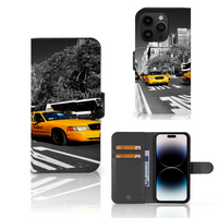 iPhone 15 Pro Flip Cover New York Taxi