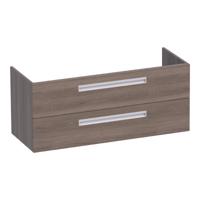 Sanituba IQ onderkast voor dubbele wastafel 120cm legno viola