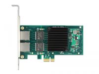 Delock 88502 PCI Express x1-kaart 2 x RJ45 Gigabit LAN i350 - thumbnail