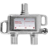 Renkforce RF-4416218 Kabel splitter/combiner Kabelsplitter Zilver - thumbnail