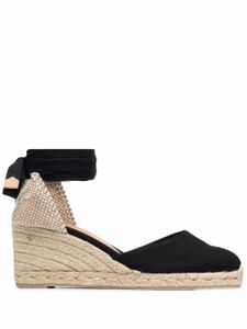 Castañer espadrilles compensées Carina - Noir