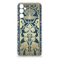 Samsung Galaxy M14 TPU Case Beige Flowers - thumbnail