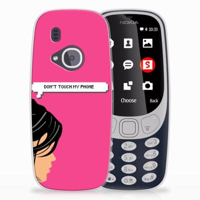 Nokia 3310 (2017) Silicone-hoesje Woman Don't Touch My Phone