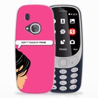 Nokia 3310 (2017) Silicone-hoesje Woman Don't Touch My Phone