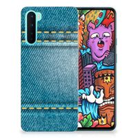 OnePlus Nord Silicone Back Cover Jeans - thumbnail