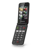 Emporia SIMPLICITYglam Senioren clamshell telefoon IP54, Met laadstation, SOS-knop, Spatwaterdicht Wit - thumbnail