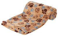 TRIXIE SOFTFLEECE DEKEN LASLO BEIGE 75X50X2 CM 2 ST - thumbnail