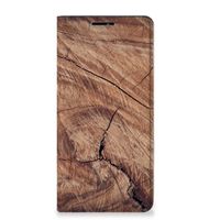 Motorola Edge 20 Pro Book Wallet Case Tree Trunk - thumbnail