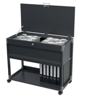 Durable 3787 tijdschriftenhouder Roestvrijstaal Zwart Durable 3787 tijdschriftenhouder Roestvrijstaal Zwart