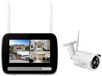Stabo Elektronik Stabo multifon Security V 51136 draadloze bewakingsset met 1 camera 2304 x 1296 pixels 2,4 GHz, meerkleurig