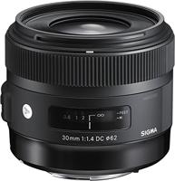 Sigma 30 mm F1,4 DC HSM Art Lens voor Nikon F objectiefbajonet