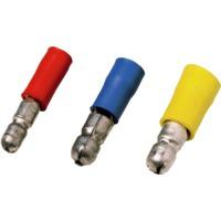 Weidmüller 9200670000 Ronde connector 0.50 mm² 1.50 mm² Stift-Ø: 4 mm Deels geïsoleerd Rood 100 stuk(s) - thumbnail