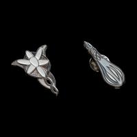 Lord Of The Rings Collectors Pins 2-Pack Evenstar & Galadriel's Phial