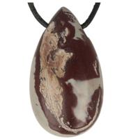 Ruben Robijn Ruben Robijn Edelsteen Druppel Hanger Jaspis Choco (1st)